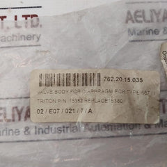 Gemu DN 20 PN 10 Valve Body for Diaphragm