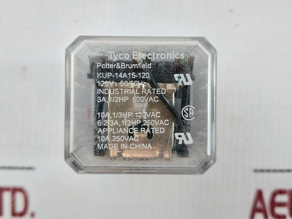 General-Purpose-Power-Relay-By-Tyco-Electronics-120v-50-60hz-Kup-14a15-120-9