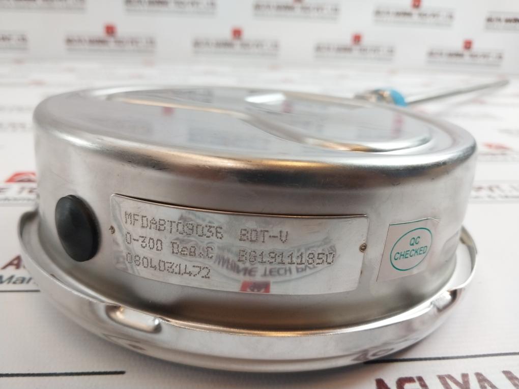 General Asme B40.200 Temperature Gauge 0-300°C