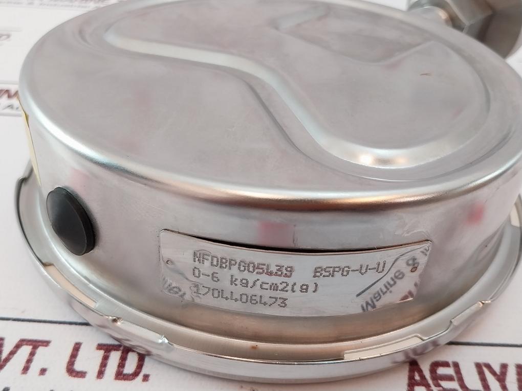 General Bspg-v-u Pressure Gauge 0-6 Kg/Cm2 (G)