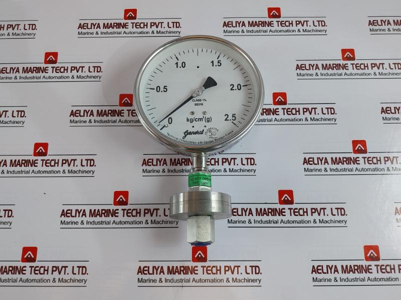 General Bspg-v-u Pressure Gauge Mfdbp804071 0-2.5 Kg/Cm2 (G)
