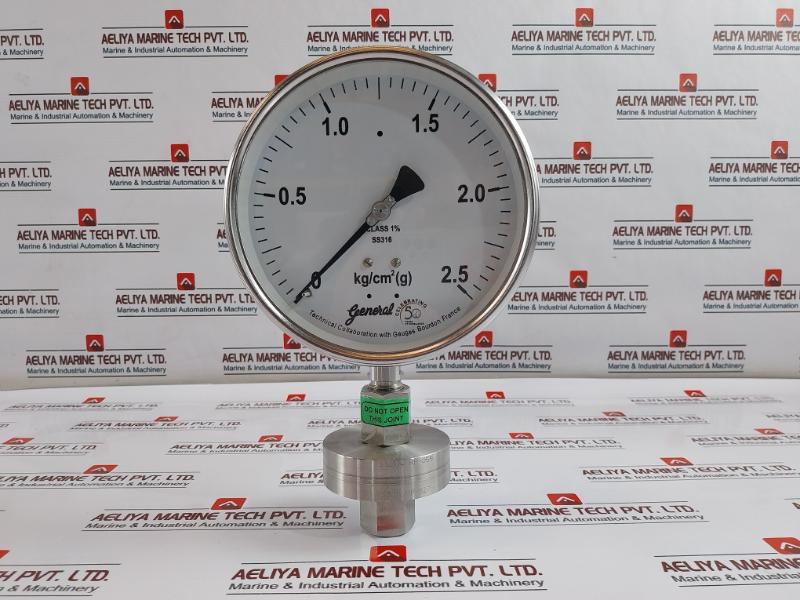 General Bspg-v-u Pressure Gauge Mfdbp804071 0-2.5 Kg/Cm2 (G)