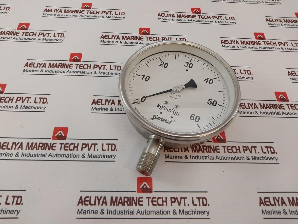General Bspg-v General Pressure Gauge 0 – 60 Kg/Cm2 (G)