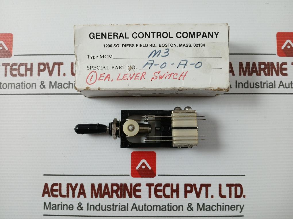 General Control Company Mcm-m3-a-0-a-0 Lever Switch 2411086