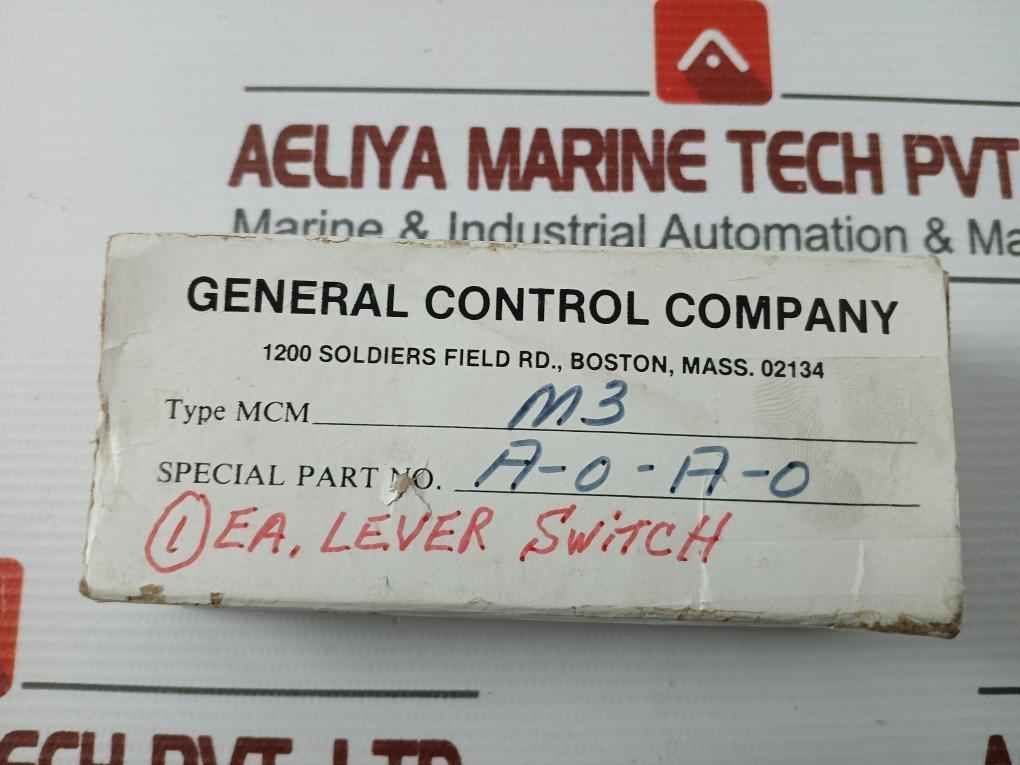 General Control Company Mcm-m3-a-0-a-0 Lever Switch 2411086