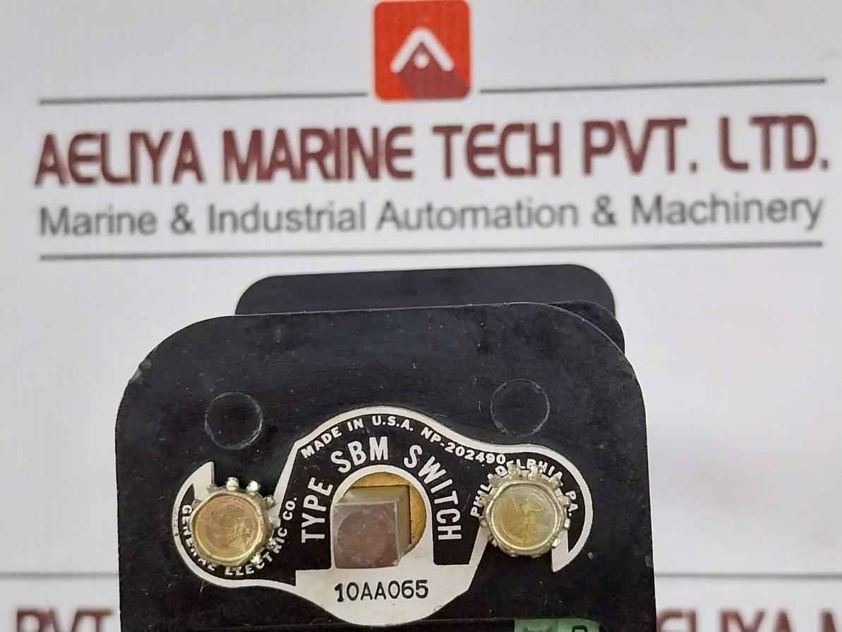 General Electric 10Aa065 Sbm Switch