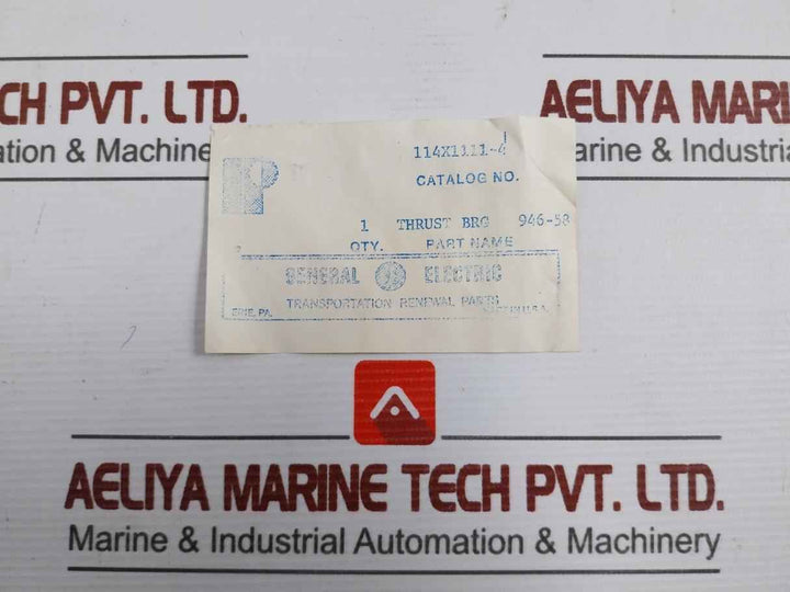 General Electric 114X1111-4 Bearing