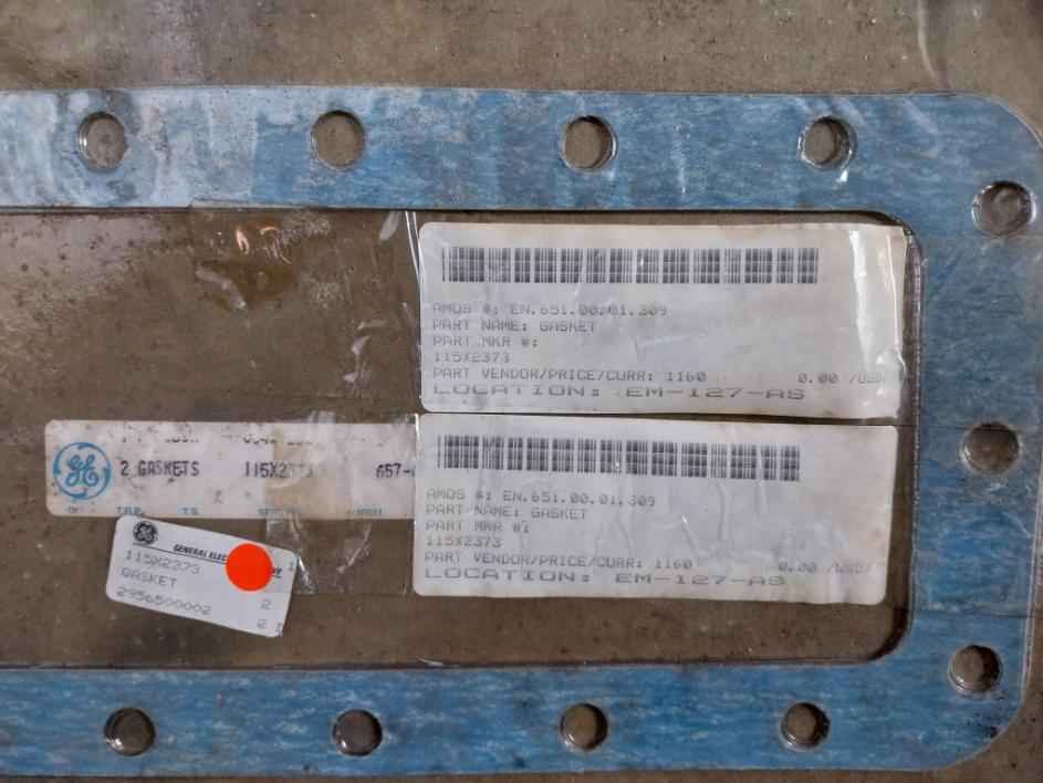 General Electric 115X2373 Gasket