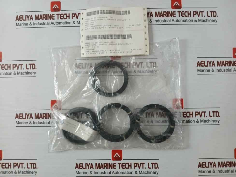 General Electric 115X2607-1 D Seal Dresser Coupling Gasket 2 Inch (4Pcs)