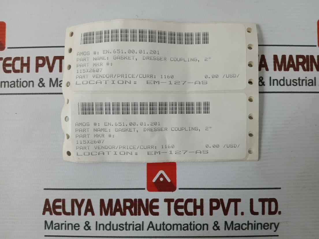 General Electric 115X2607-1 D Seal Dresser Coupling Gasket 2 Inch (4Pcs)