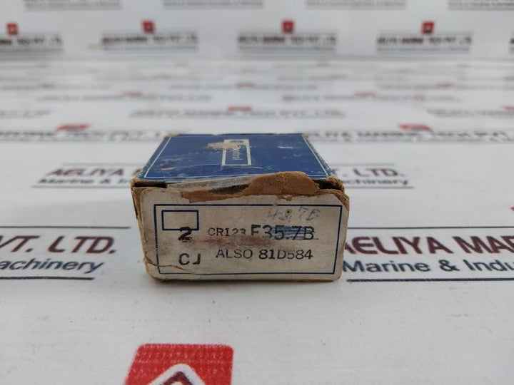 Lot of 3X GENERAL ELECTRIC 123F48.7B Steel Channel U Fitting, 4 Hole