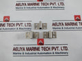 Lot of 3X GENERAL ELECTRIC 123F48.7B Steel Channel U Fitting, 4 Hole