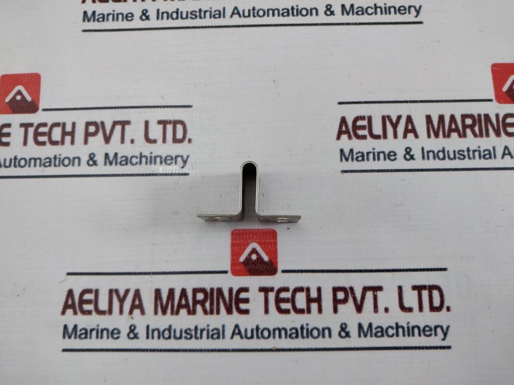 General Electric 123F48.7B Steel Channel U Fitting, 4 Hole