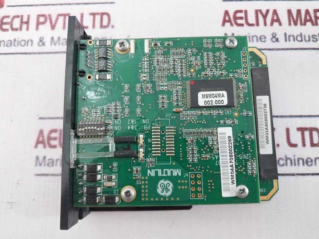 General Electric 12M9-0003-a4 Multilin Cpu Module 002.000 M9M04Ma