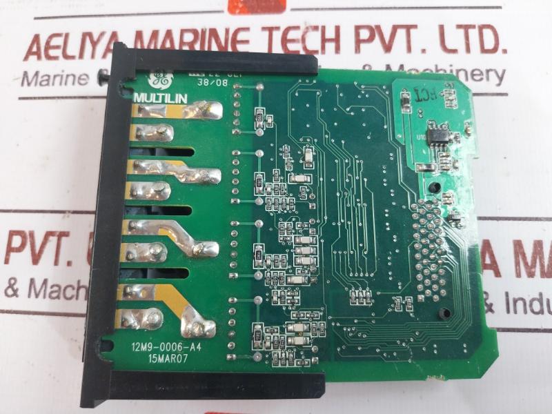 General Electric 12M9-0006-a4 Multilin Pc Component Card Io_A Module