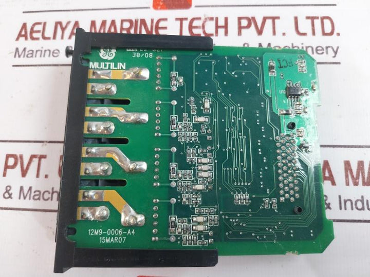 General Electric 12M9-0006-a4 Multilin Pc Component Card Io_A Module