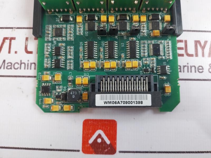 General Electric 12M9-0006-a4 Multilin Pc Component Card Io_A Module