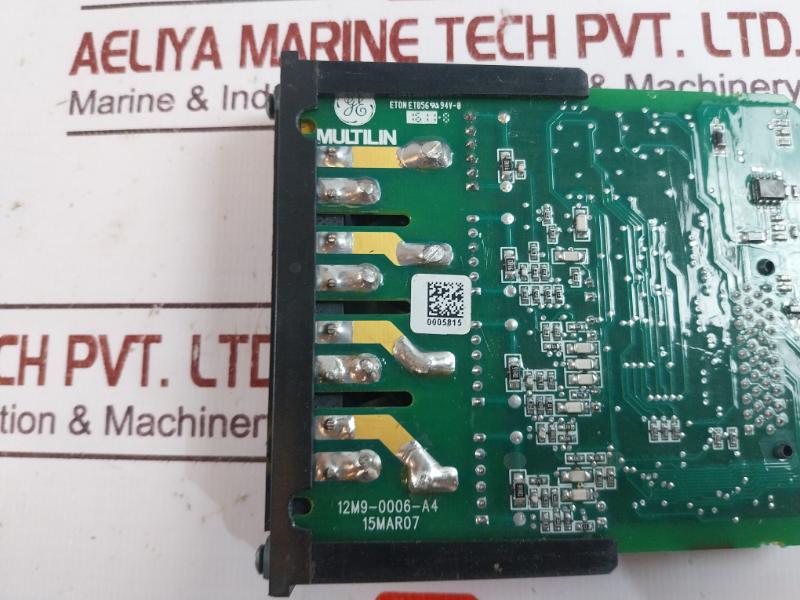 General Electric 12M9-0006-a4 Multilin Pc Component Card Io_A Module, 94V-0