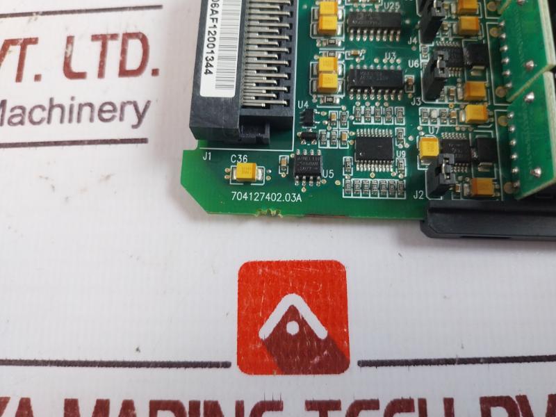 General Electric 12M9-0006-a4 Multilin Pc Component Card Io_A Module, 94V-0