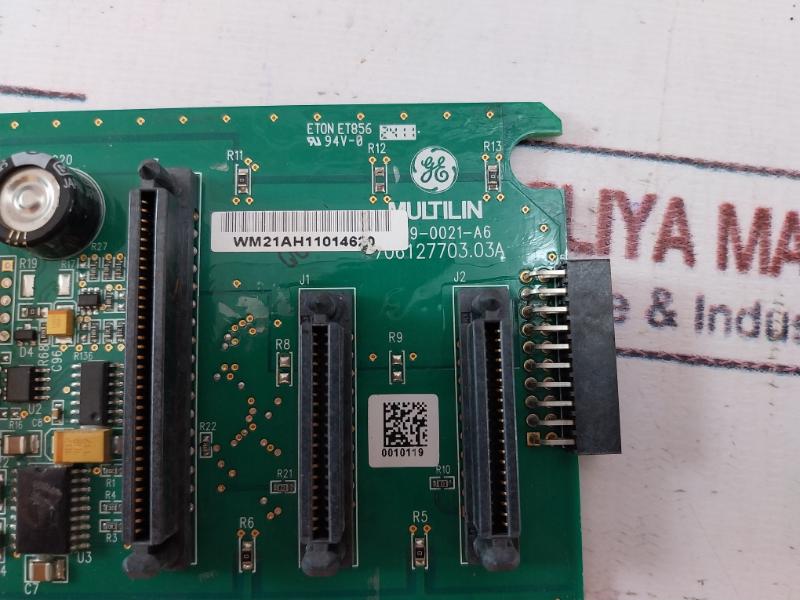 General Electric 12M9-0021-a6 Printed Circuit Board Card 706127703.3A