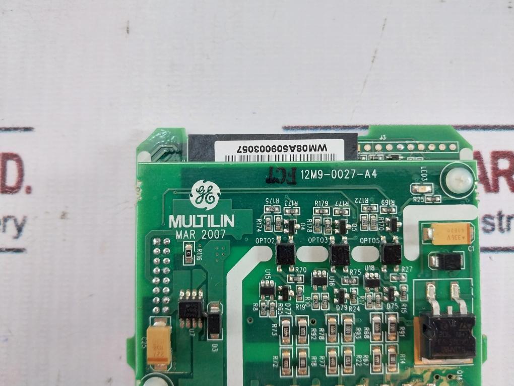 General Electric 12M9-0027-a4 Multilin Itl Io_A Module, 12M9-0008-a5