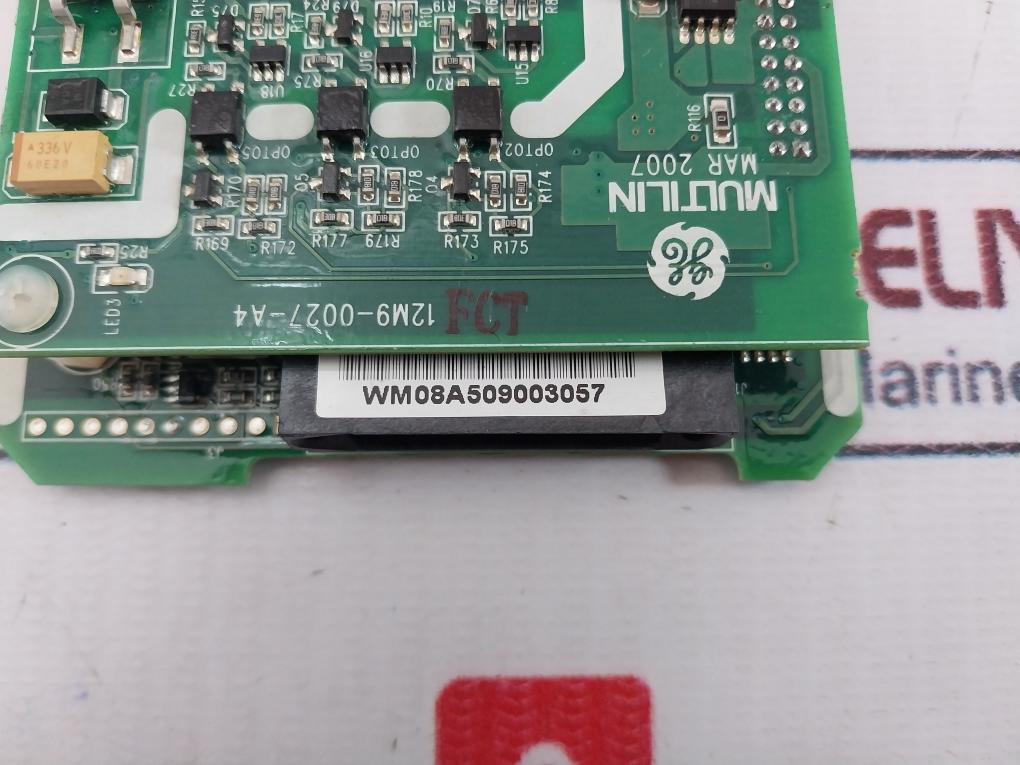 General Electric 12M9-0027-a4 Multilin Itl Io_A Module, 12M9-0008-a5