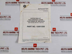 General Electric 150X1250 Piston Ring Kit