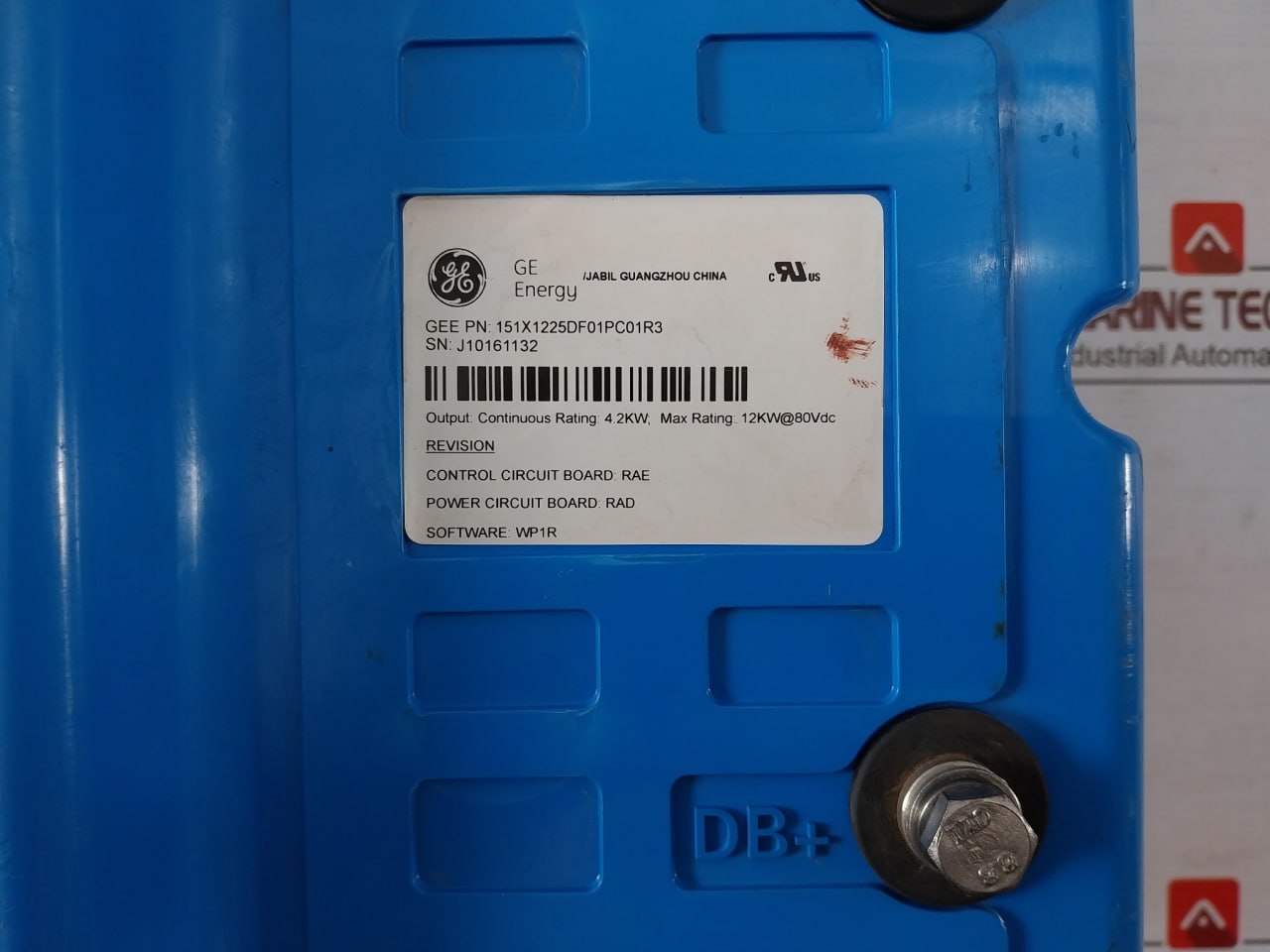 General Electric 151X1225Df01Pc01R3 Power Converter 4.2Kw 12Kw At 80Vdc