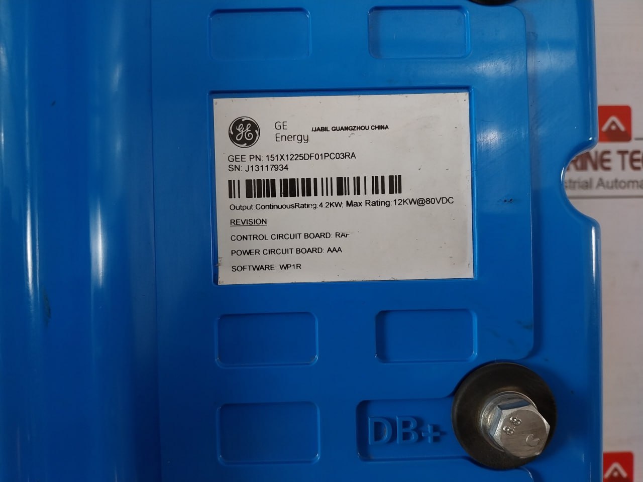 General Electric 151X1225Df01Pc03Ra Power Converter 12Kw 80Vdc