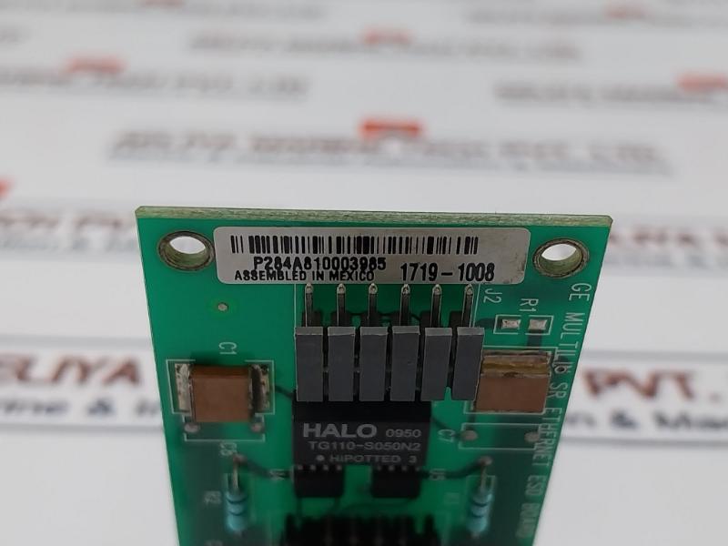 General Electric 1719-1008 Multilin Sr Ethernet Esd Board