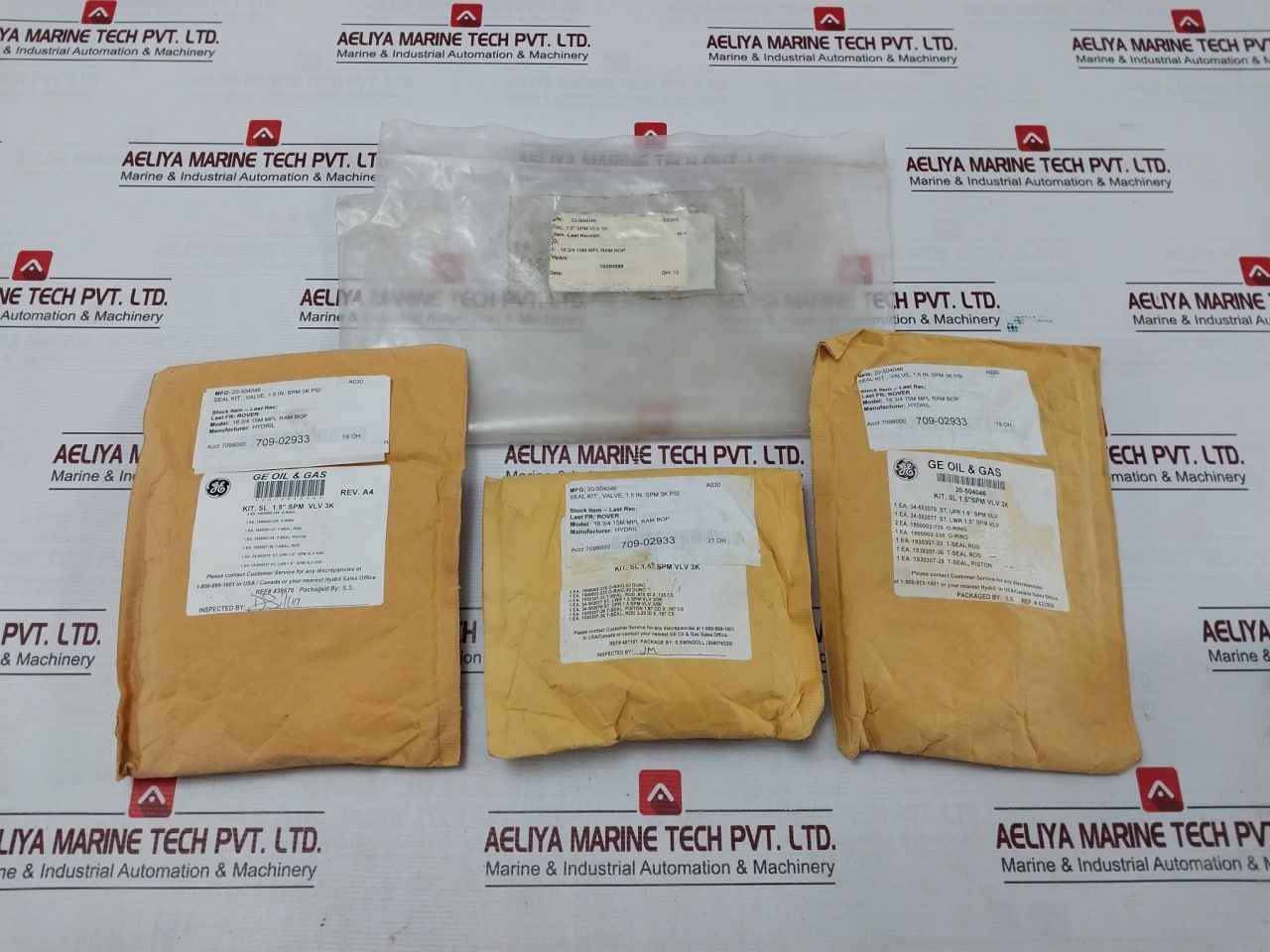 General Electric 20-504046 Spm Valve Seal Kit A030 Nd6Lgx3102 Rev.A4