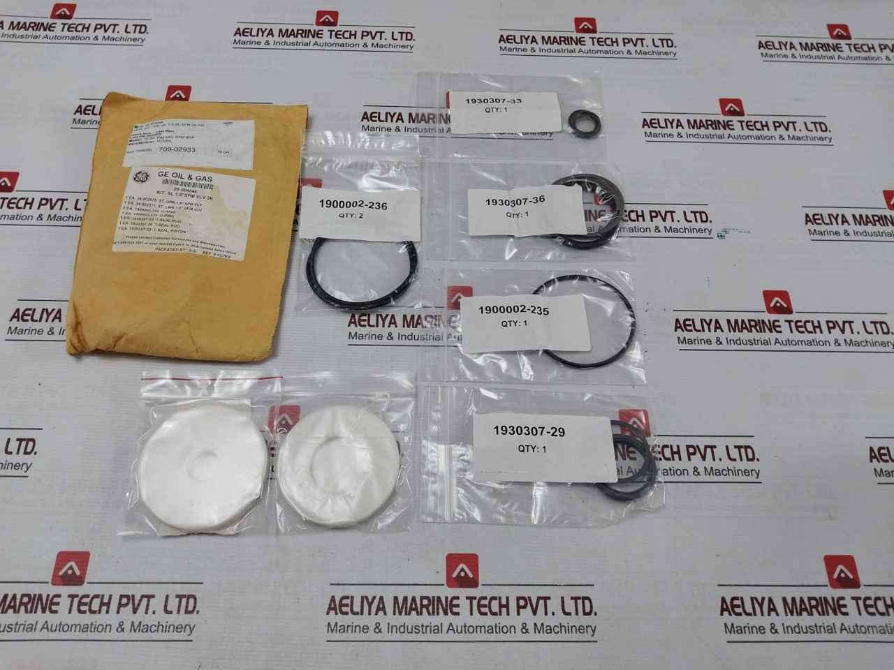 General Electric 20-504046 Spm Valve Seal Kit A030 Nd6Lgx3102 Rev.A4