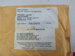 General Electric 20-504046 Spm Valve Seal Kit A030 Nd6Lgx3102 Rev.A4