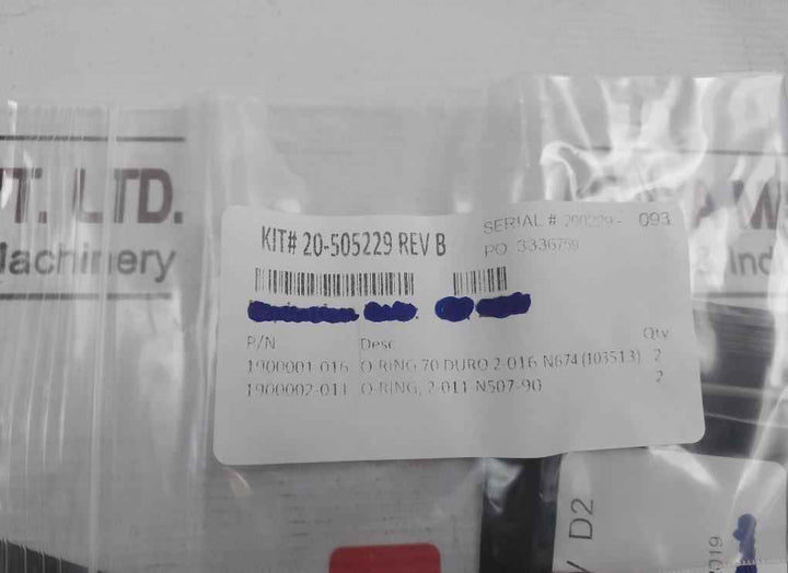 General Electric 20-505226 Repair Kit For Shuttle Valve 1/4