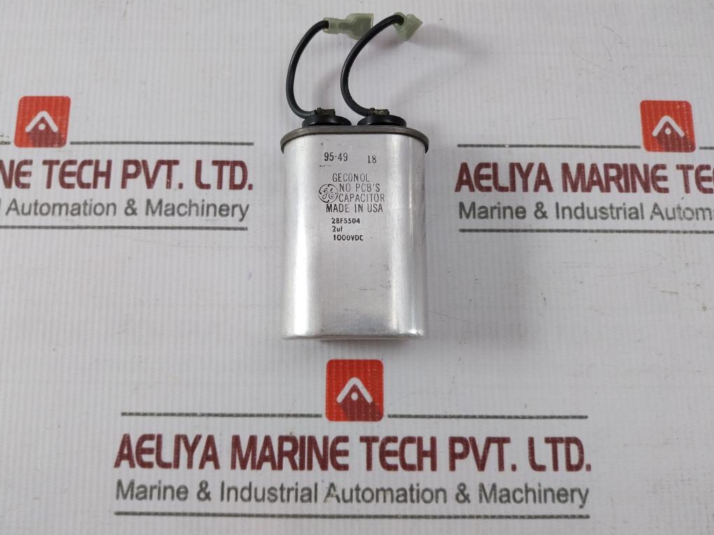 General Electric 28F5504 Oval Run Capacitor 1000Vdc