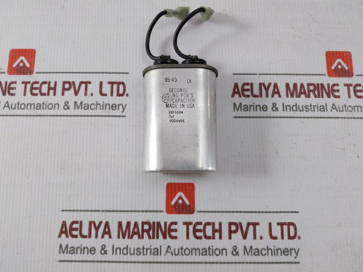 General Electric 28F5504 Oval Run Capacitor 1000Vdc