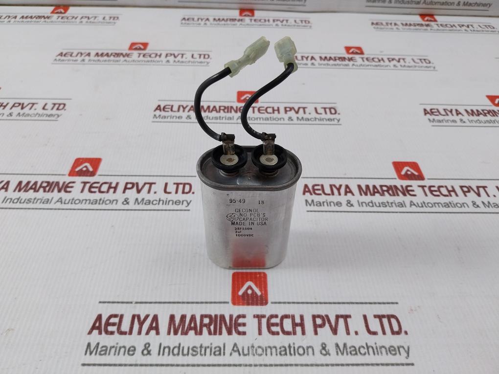 General Electric 28F5504 Oval Run Capacitor 1000Vdc