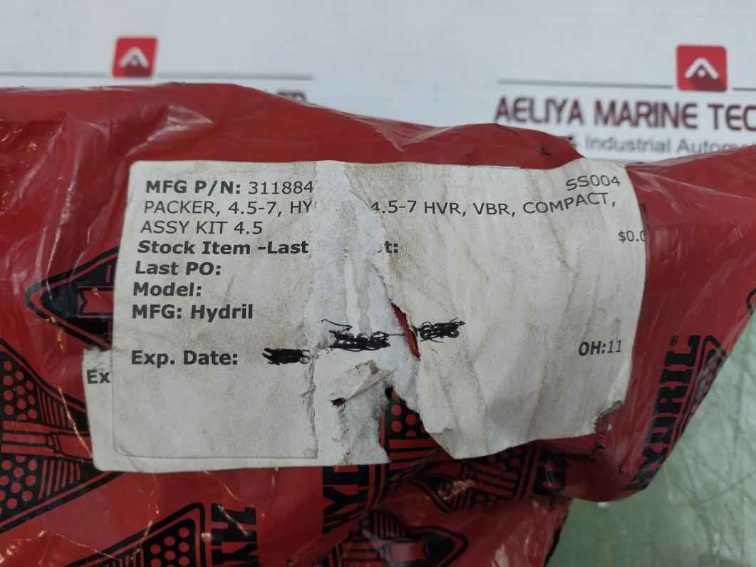 General Electric 3118845 Packer1/2-7 Hvr 18-15M Hydril Xnbr Rev N2