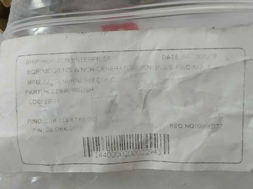 General Electric 36B465476Aa Brush Holder C8B 434 87 01 003