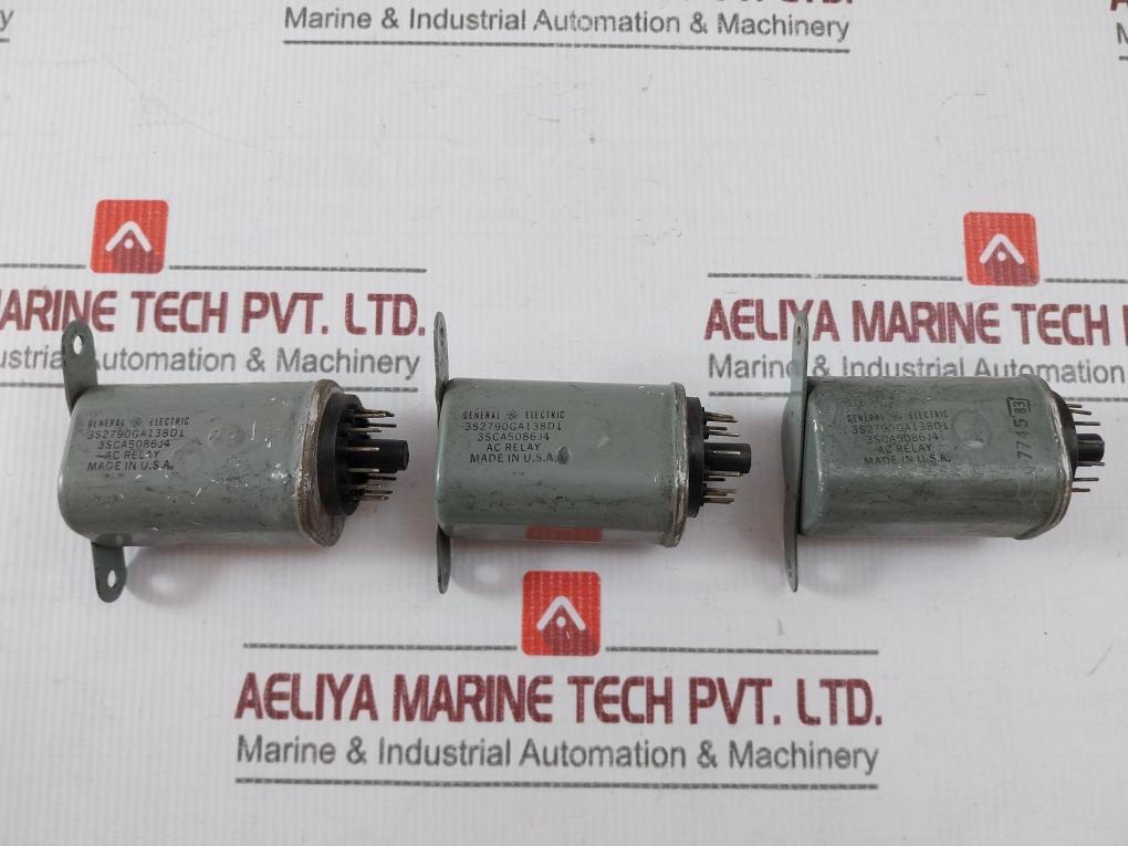 General Electric 3S2790Ga138D1 Ac Relay