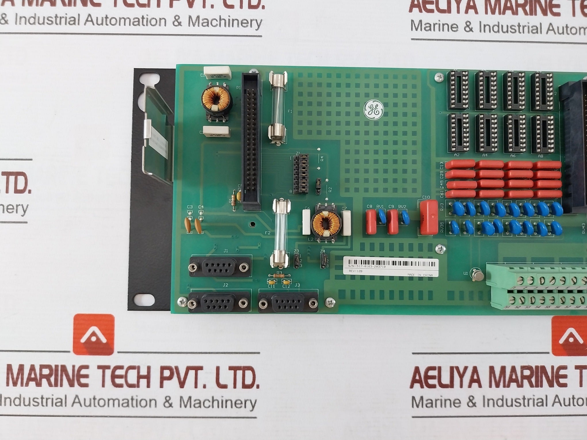 General Electric 517-0163 Printed Circuit Board Rev 12B