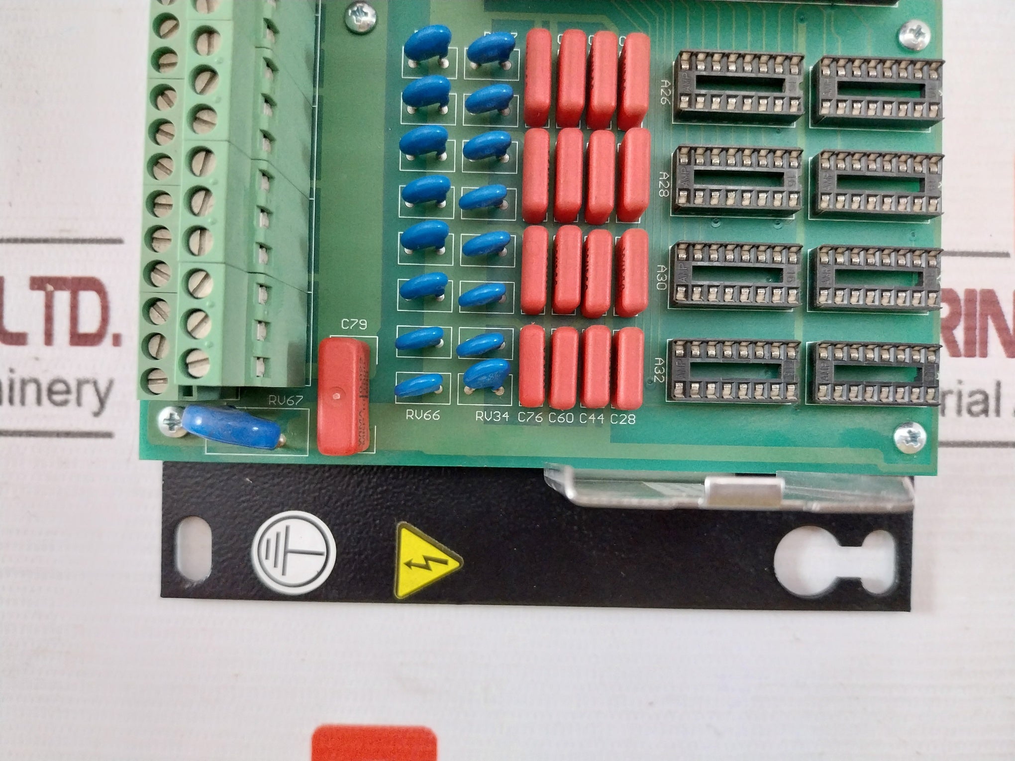 General Electric 517-0163 Printed Circuit Board Rev 12B