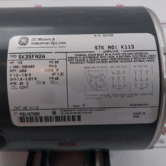 General Electric 5K35Fn2A A-c Motor 60Hz