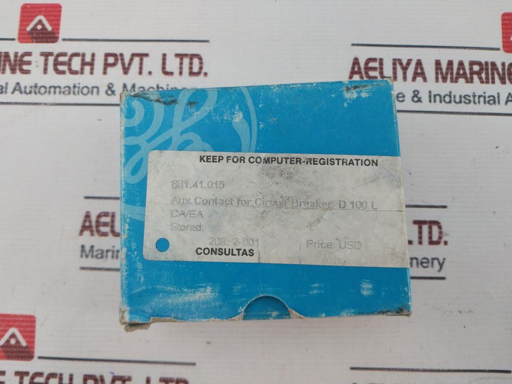 General Electric 721460 Aux Contact For Circuit Breaker