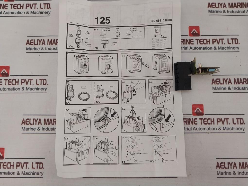 General Electric 721460 Aux Contact For Circuit Breaker