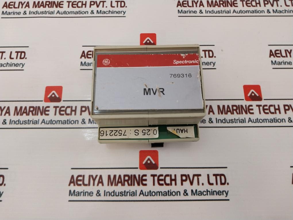 General Electric 769316 Spectronic Mvr