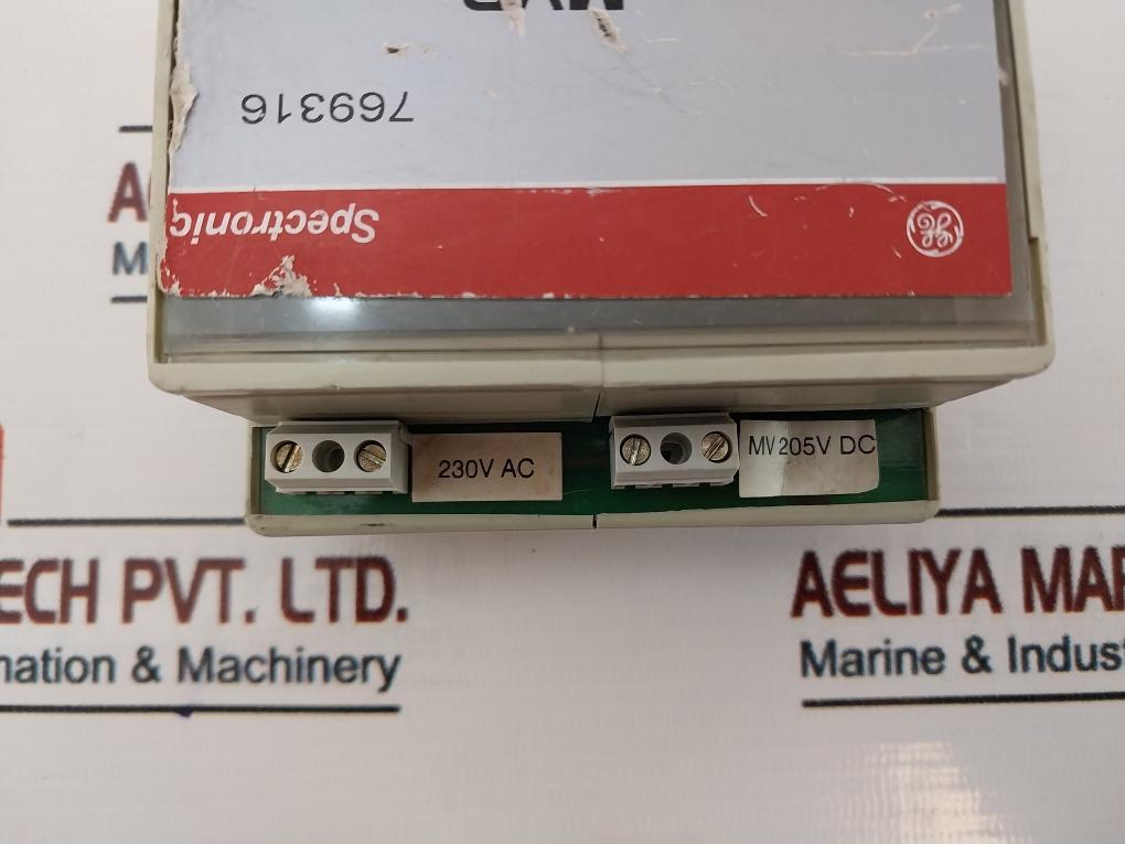 General Electric 769316 Spectronic Mvr