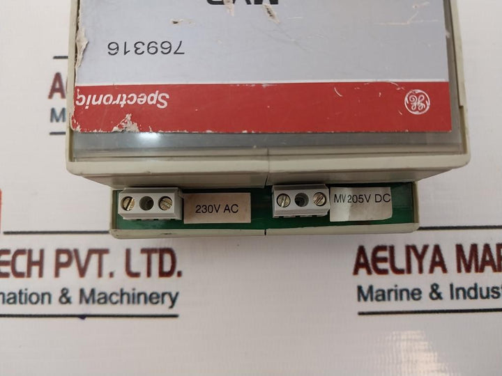 General Electric 769316 Spectronic Mvr