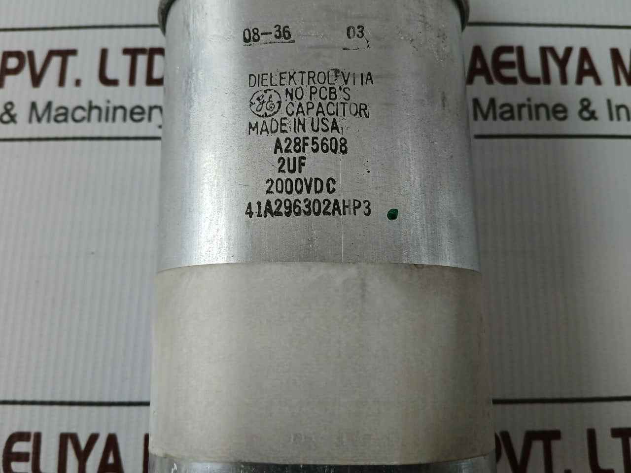 General Electric A28F5608 Snubber Capacitor 2Uf 2000Vdc