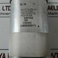 General Electric A28F5608 Snubber Capacitor 2Uf 2000Vdc